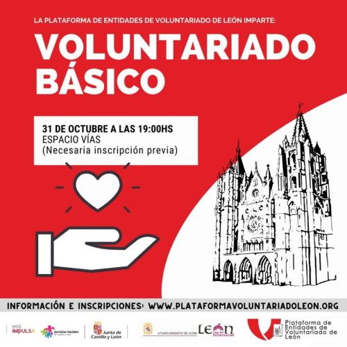 LA PLATAFORMA DE ENTIDADES DE VOLUNTARIADO DE LEON ORGANIZA VARIAS ACTIVIDADES