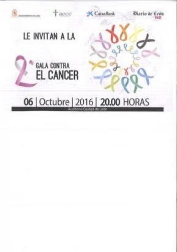 2ª GALA “ENAMORADOS DE LA VIDA. AGRADECIDOS DE LA GENTE” oganizada por: Asociación Española contra el Cancer