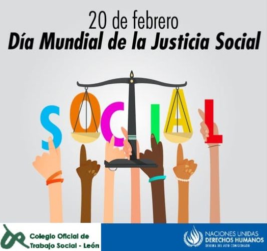 El Colegio de Trabajo Social de León conmemora el DIA MUNDIAL DE LA JUSTICIA SOCIAL
