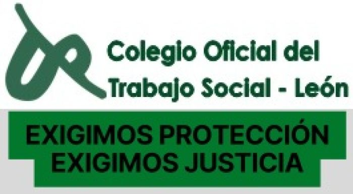 El Colegio de Trabajo Social de León reivindia protección y justicia antes los hechos acaecios el 9 de marzo en Badajoz
