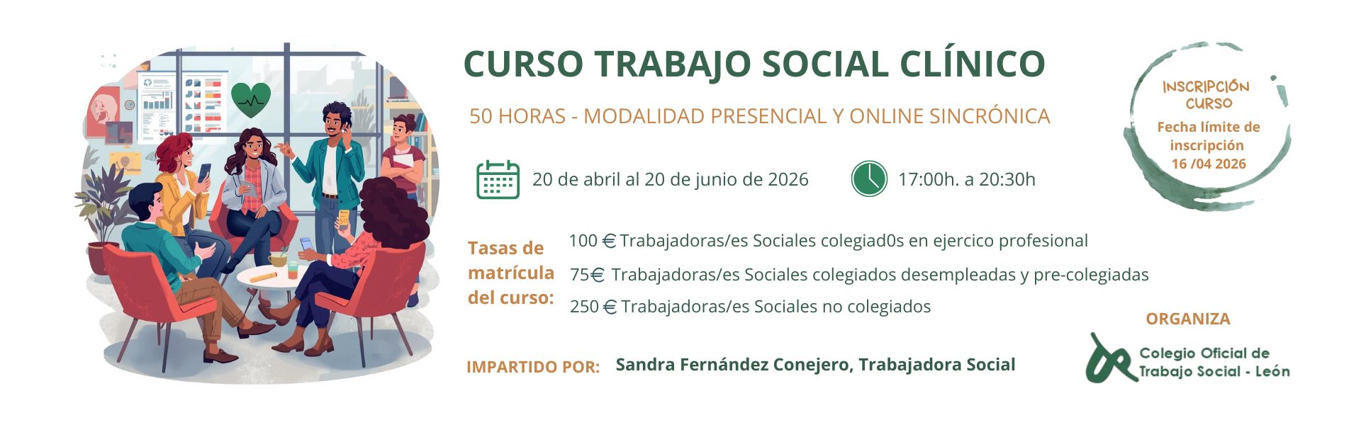 CURSO TRABAJO SOCIAL CLÍNICO